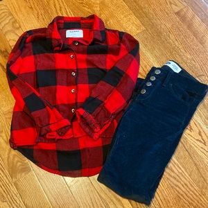 Holiday Outfit Size 6/7